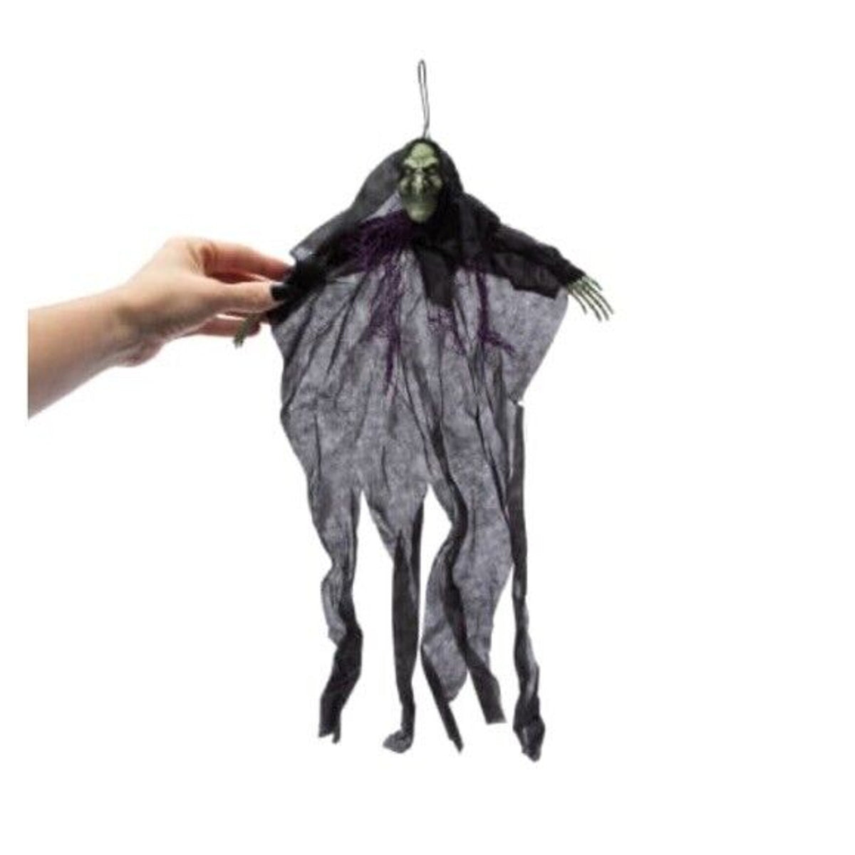 🔥Ghost Hanging Halloween Decor 2ft Green BNWT🔥