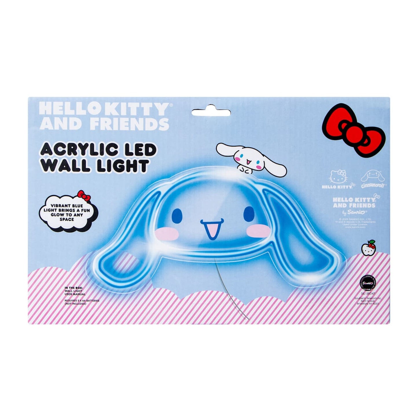 🔥Hello Kitty And Friends Acrylic LED Wall Light BNWT🔥