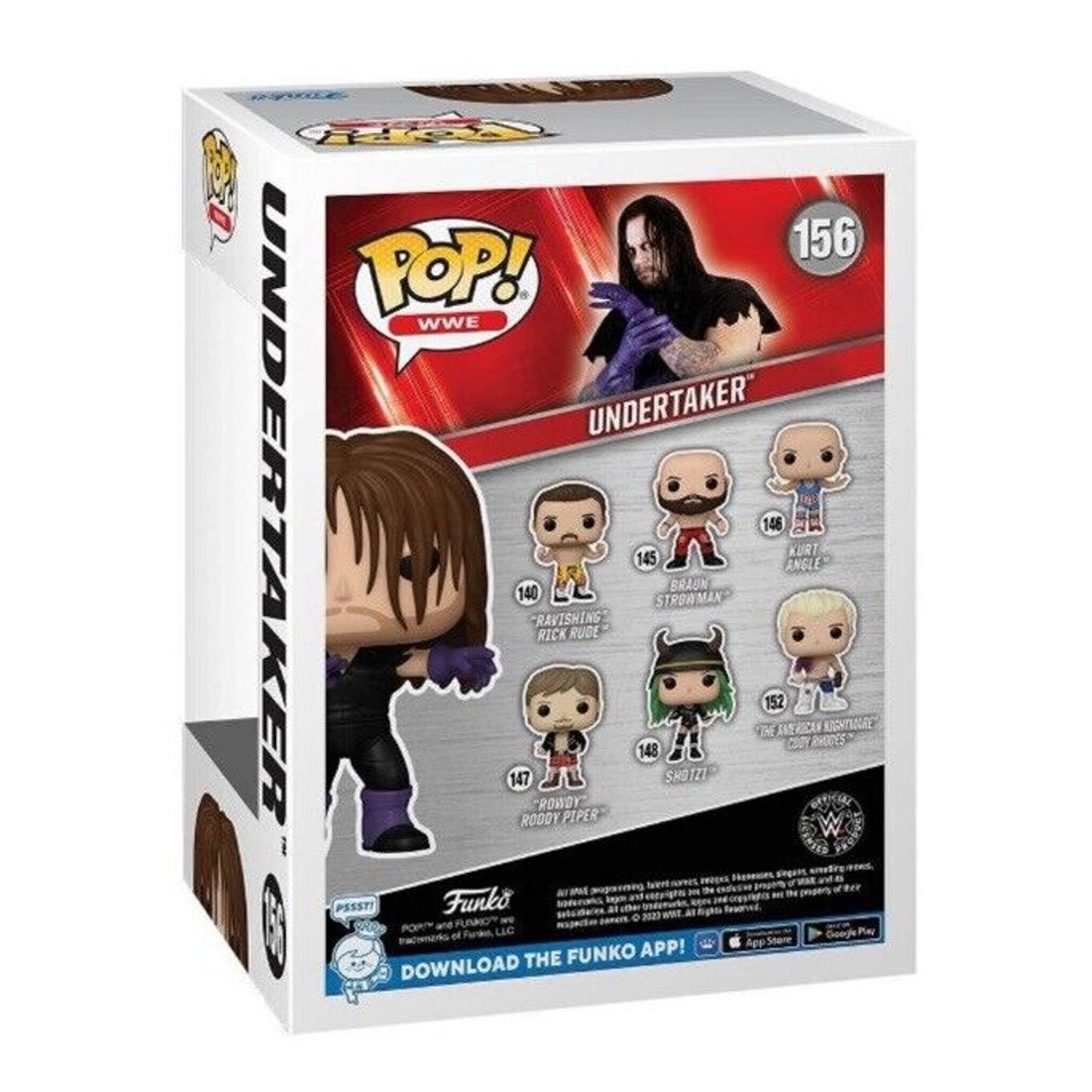 🔥Funko POP! WWE #156 Cover Undertaker Retro Figure Exclusive In Hand BNWT🔥