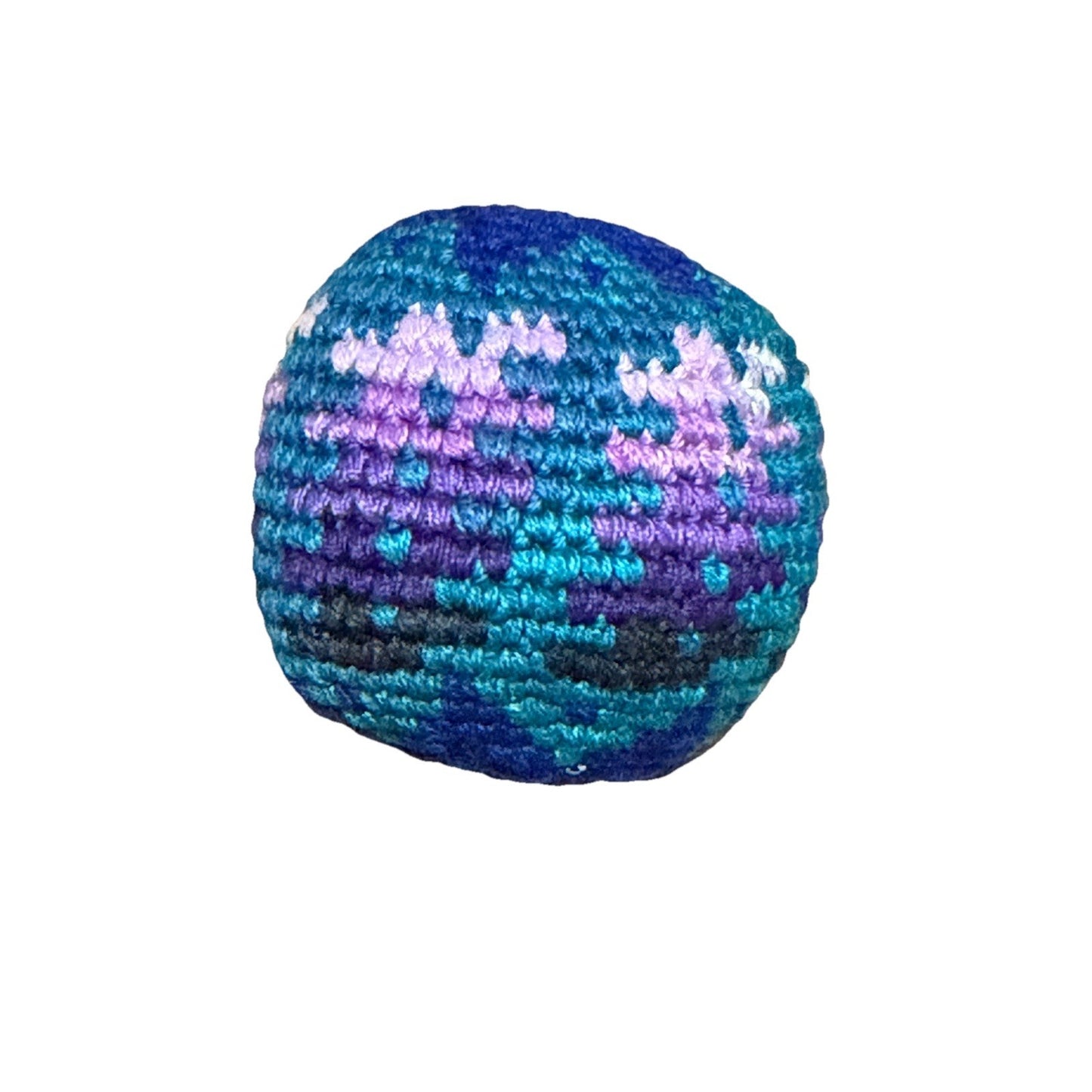 🔥World Footbag Boota Bag Crochet Hacky Blue/Purple/Green BNWT🔥