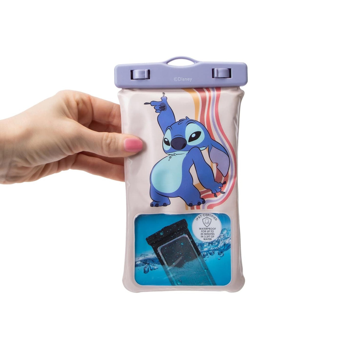 🔥 Disney IPX7 Waterproof Phone Pouch Stitch BNWT🔥