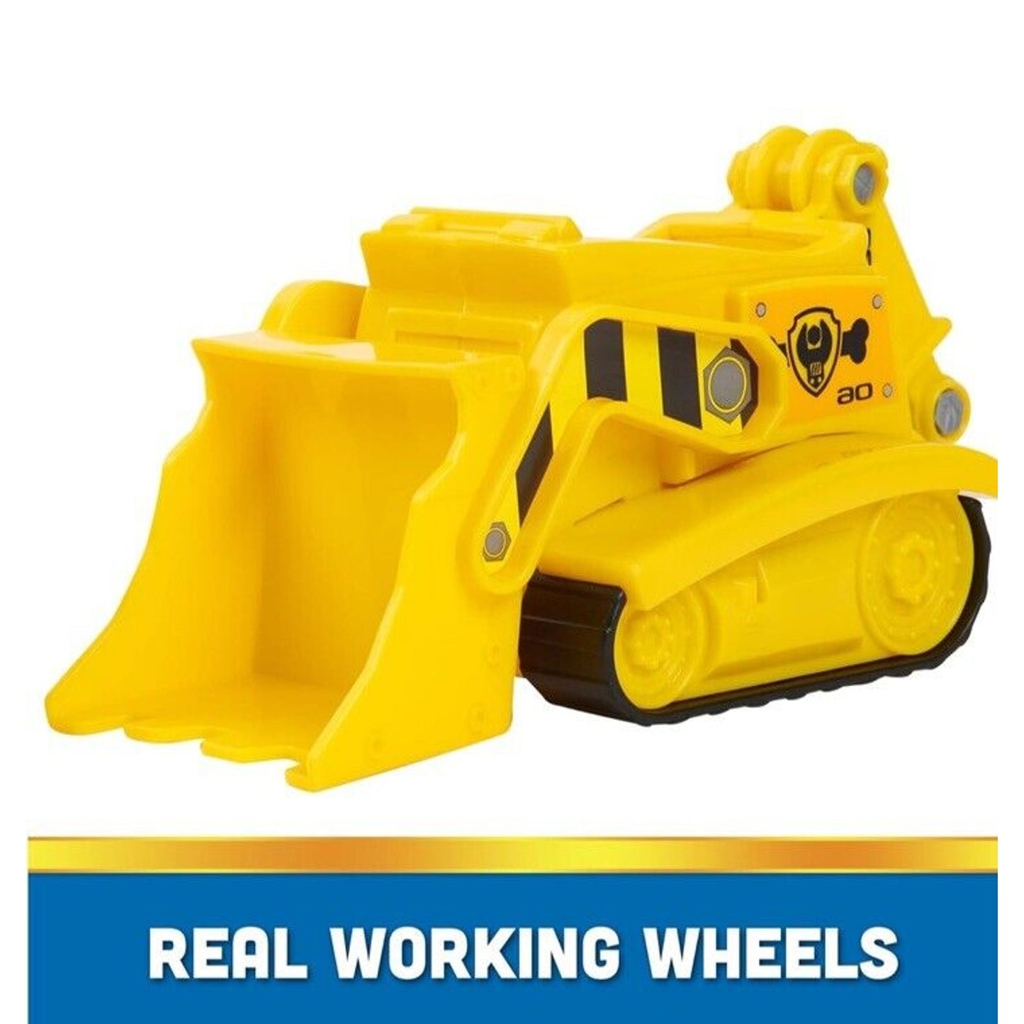 🔥Nickelodeon Paw Patrol Rubble's Bulldozer & Action Figure BNWT💥