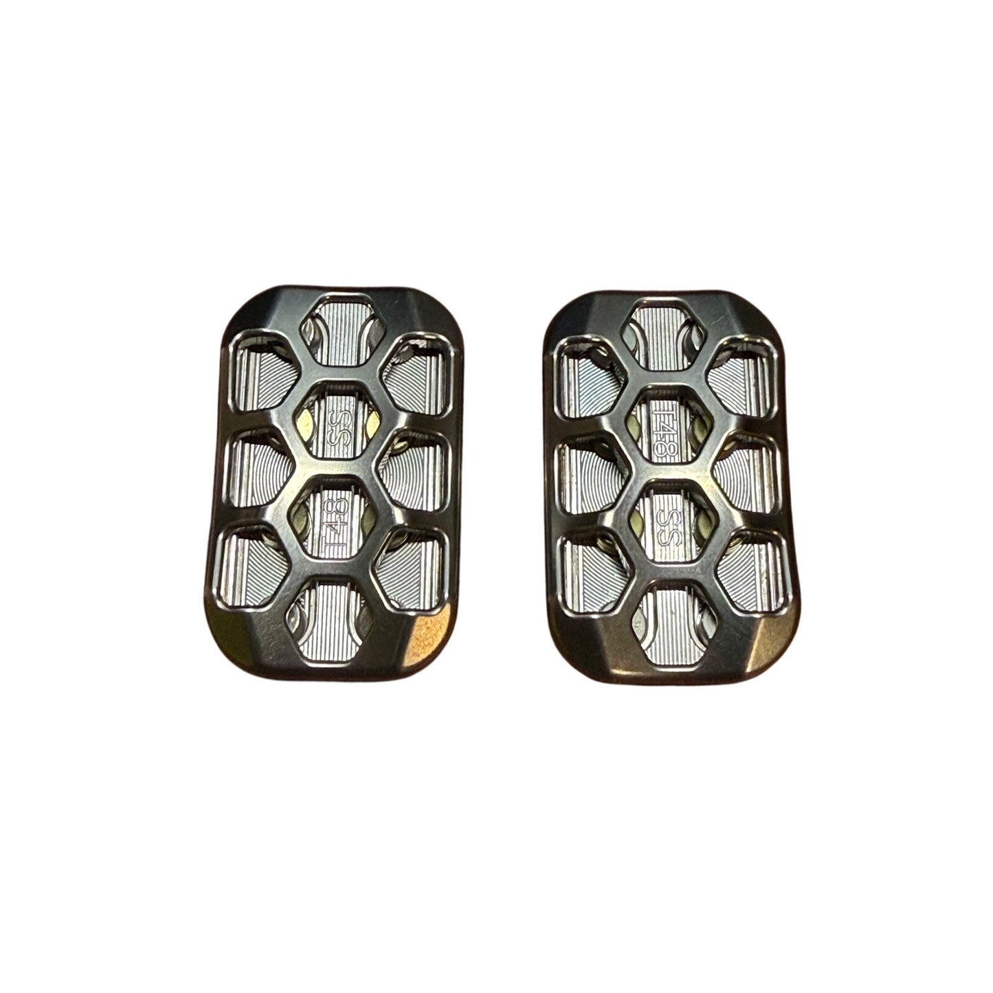 🔥Magnus Toad HEX Titanium w/ T48 Stainless Dimple Plates 3-Click Slider🔥