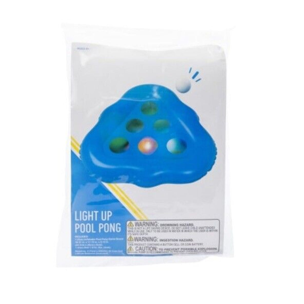 🔥Light Up Pool Pong 18.31in x 17.72in Blue🔥