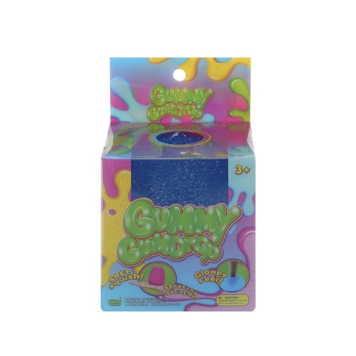 🔥PPNC Gummy Gumdrop Squishy Sensory Viral Toy Blue BNWT🔥