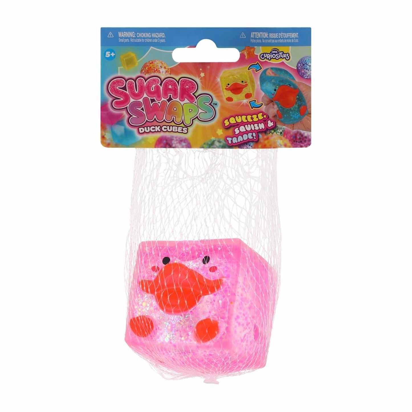 🔥ORB Sugar Swaps Duck Cubes Squishies Yellow BNWT🔥