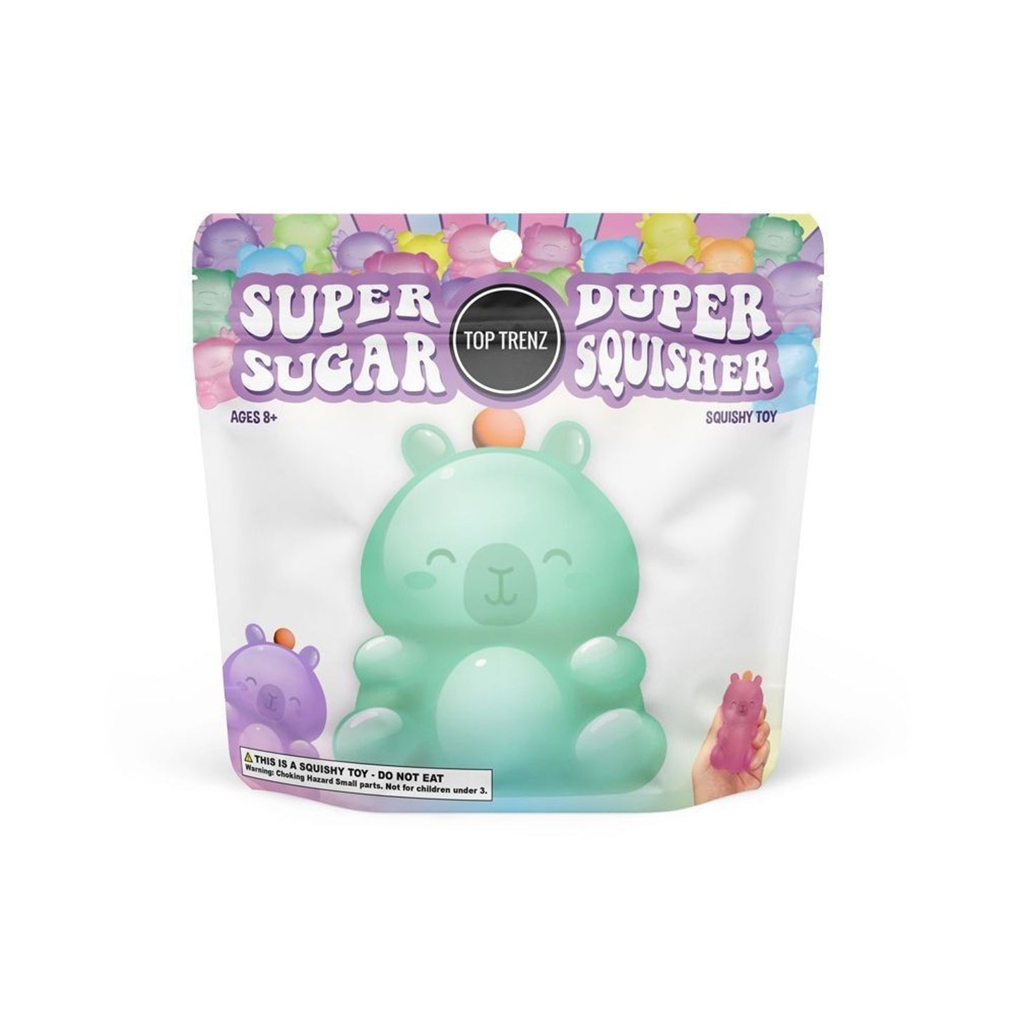 🔥Super Duper Sugar Squisher - Charlie Capybara Purple BNWT🔥
