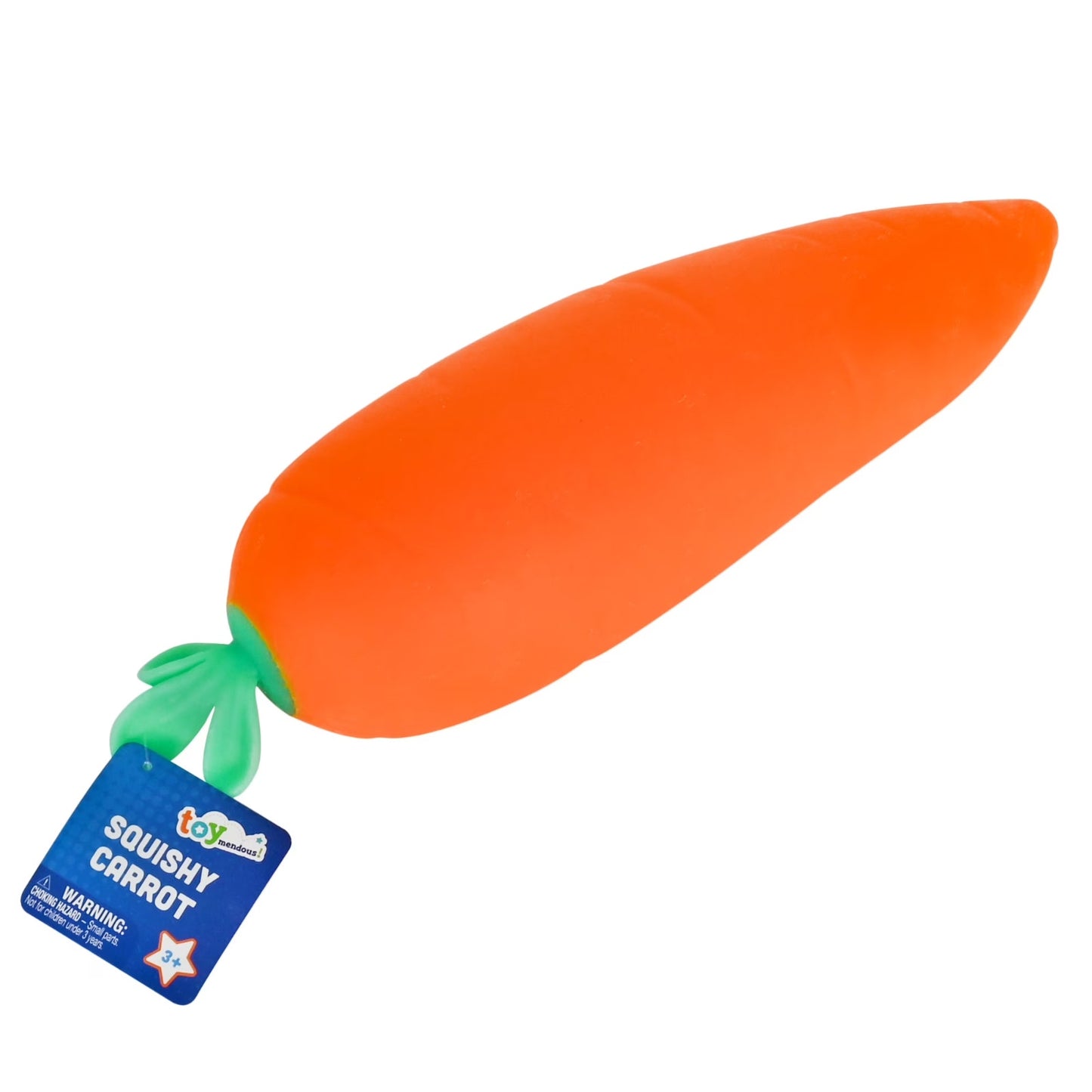 🔥Toymendous Jumbo Squishy Carrot Sensory Toy 12.5" Fidget Stress Relief BNWT🔥