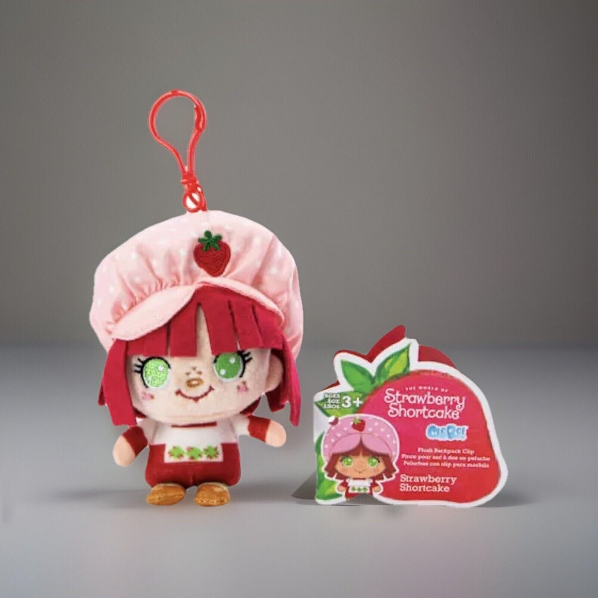 🔥The World Of Strawberry Shortcake Backpack Clip Strawberry Shortcake BNWT🔥