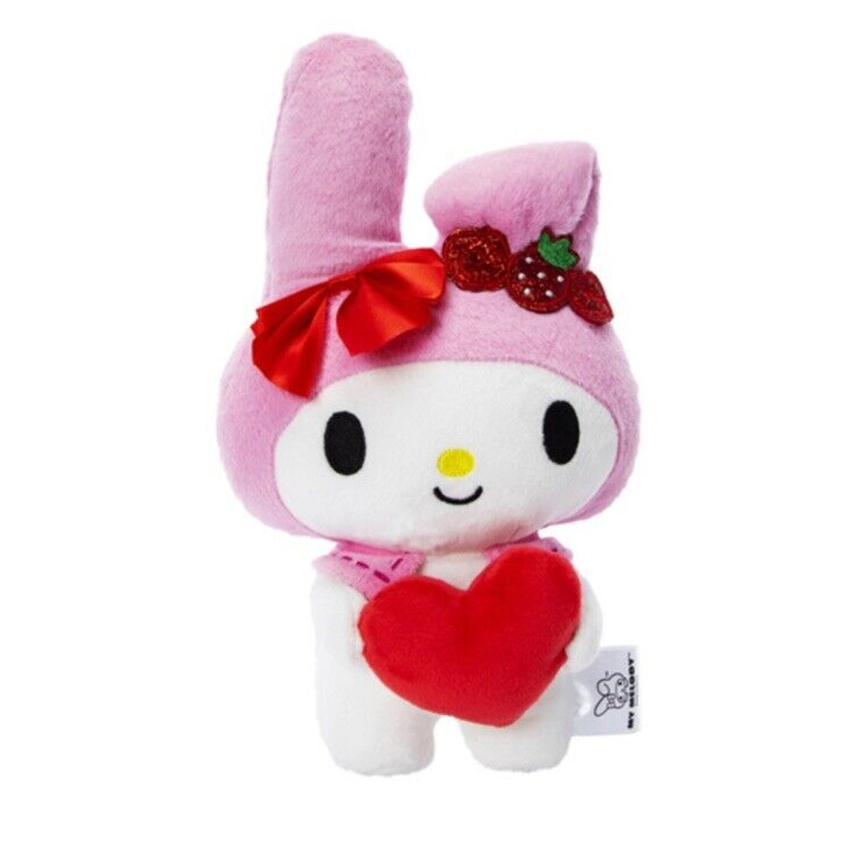 🔥Hello Kitty & Friends Valentine’s Day 8” My Melody w/ Heart Plush BNWT🔥