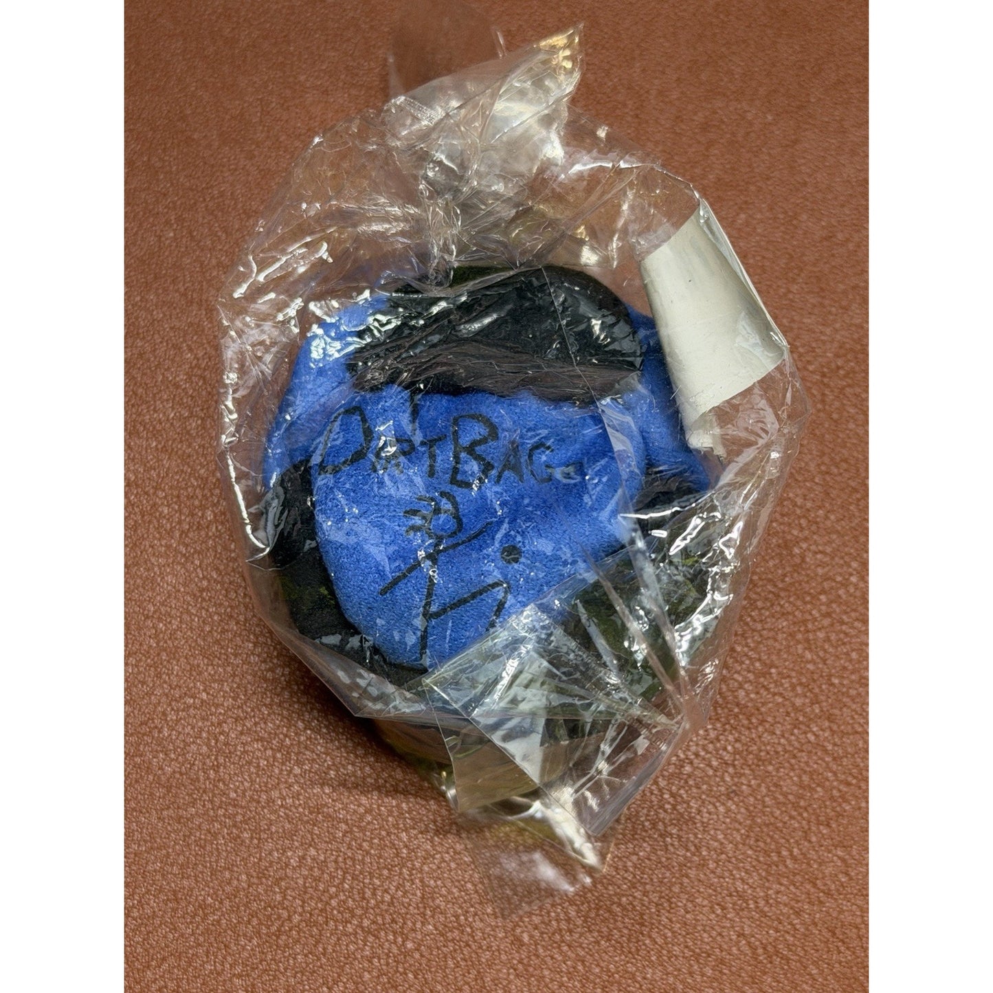 🔥World Footbag Classic DirtBag Footbag Hacky Sack BLACK/BLUE BNWT🔥