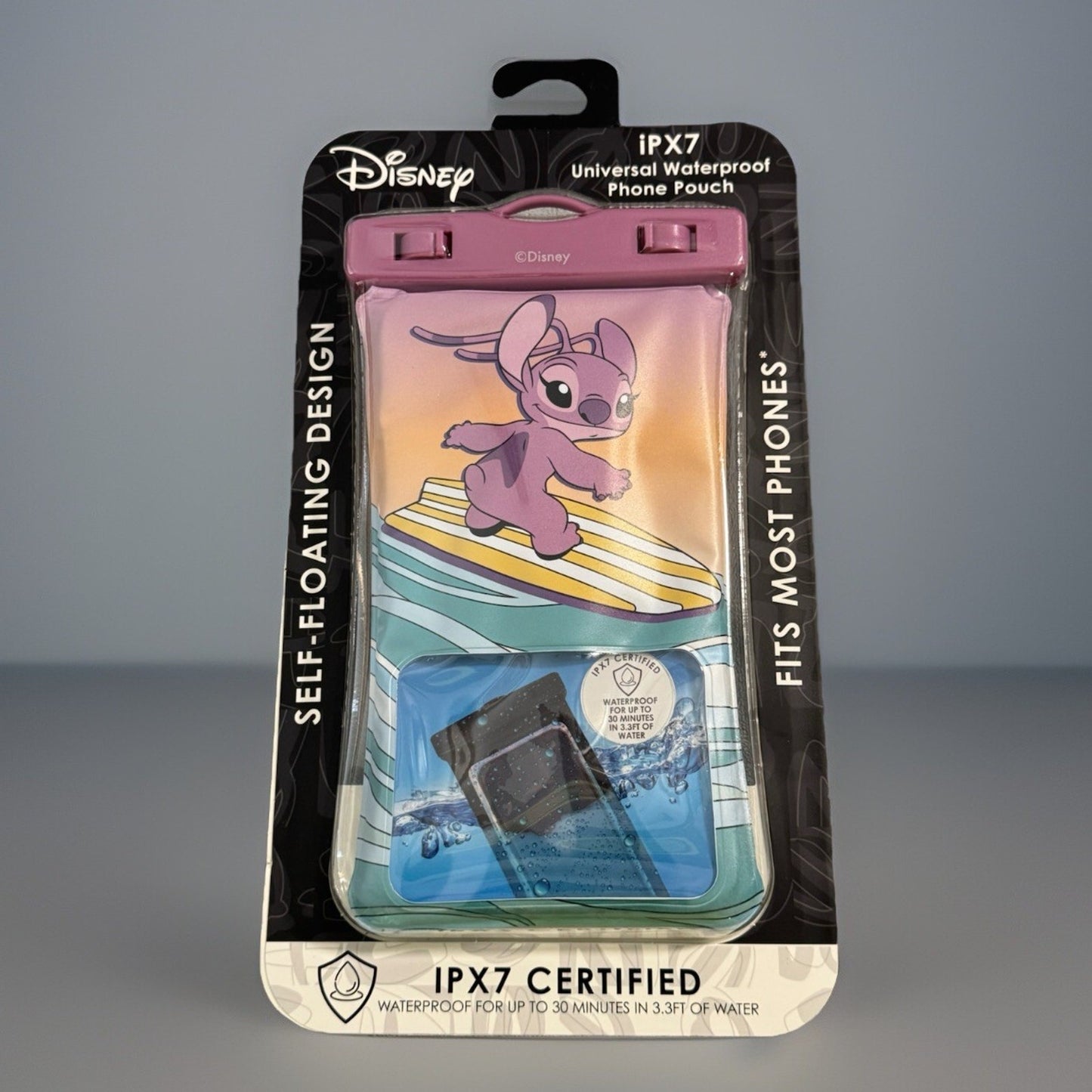 🔥Disney Stitch/Angel IPX7 Universal WaterProof Phone Pouch BNWT🔥