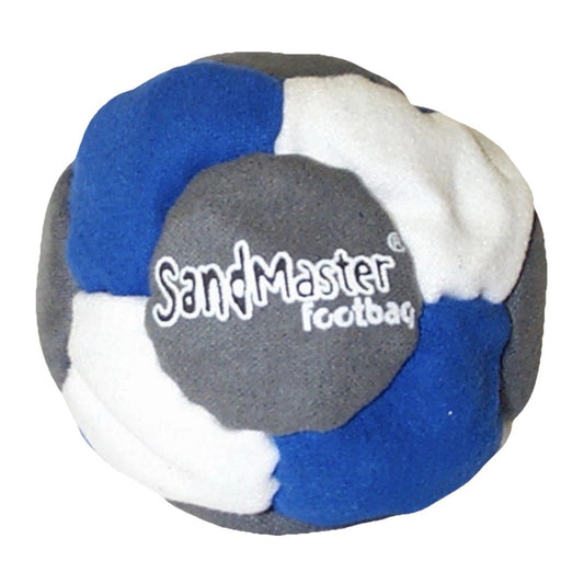 🔥World Footbag SandMaster Hacky Sack Blue/White/Gray BNWT🔥