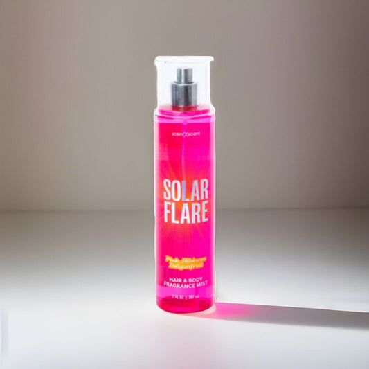 🔥Solar Flare Hair Body Fragrance Mist 7oz Pink Hibiscus BNWT🔥