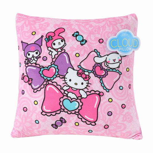 🔥Sanrio Hello Kitty & Friends Travel Cloud Throw Pillow 13in BNWT🔥