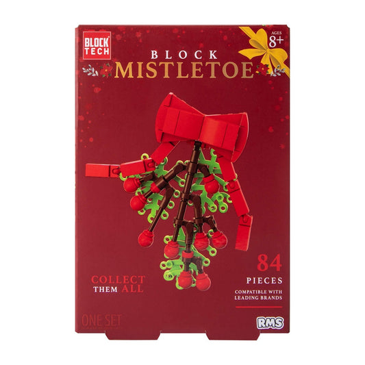 🔥BLOCK TECH Holiday Botanical Build Blocks MISTLETOE BNWT🔥