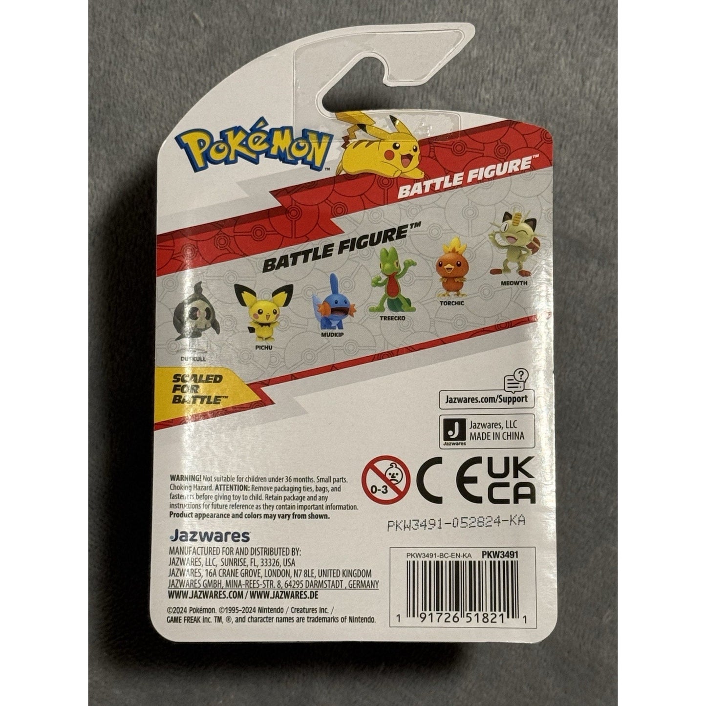 🔥Pokemon Battle Ready! Treecko Battle Figure Pack BNWT🔥