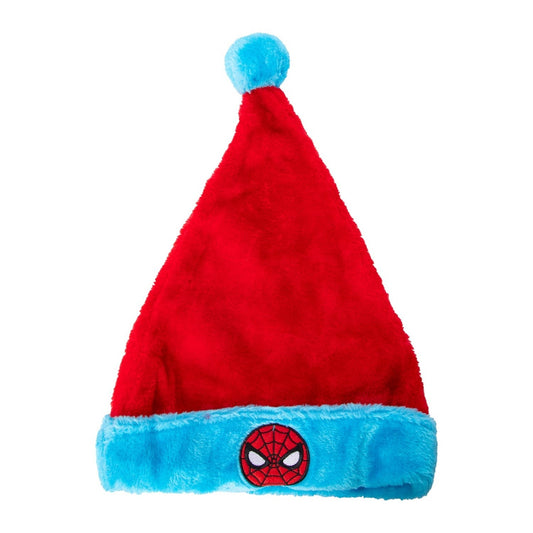 🔥Marvel Spider-Man Christmas Santa Hat 16" Red Blue Plush BNWT🔥