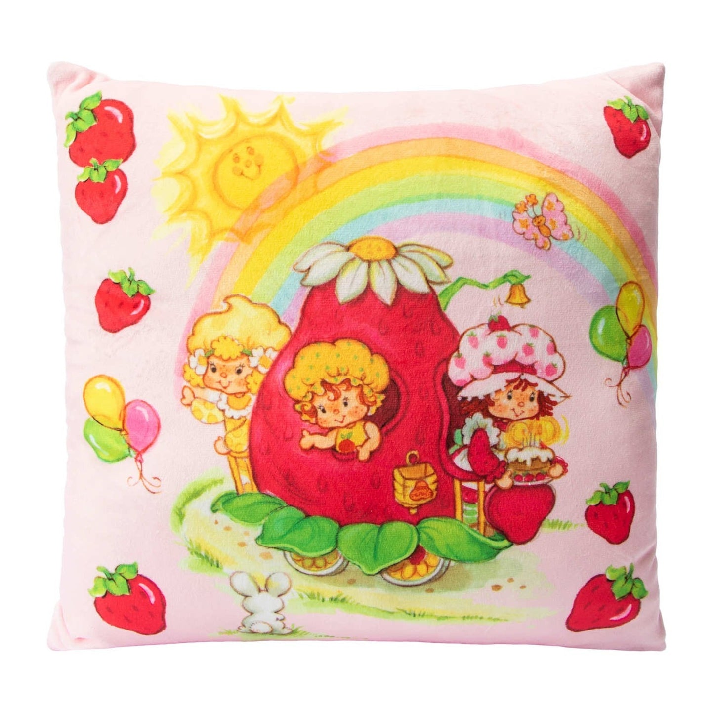 🔥STRAWBERRY SHORTCAKE PLUSH PILLOW 14" Collectible BNWT💥