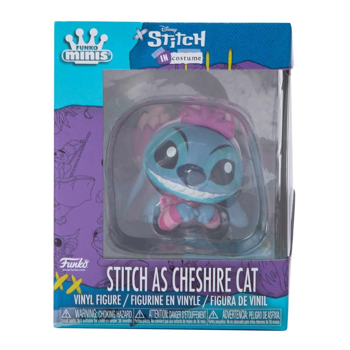 🔥Funko Minis! Stitch in Costume: Stitch as Cheshire Cat BNWT🔥
