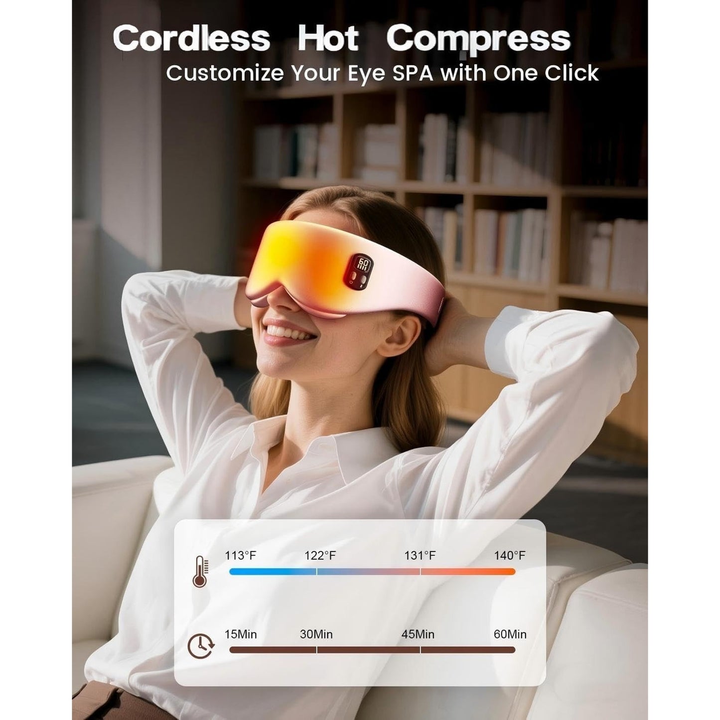 🔥Anydance Heated Eye Mask Cordless Eye Mask for Dry Eyes🔥