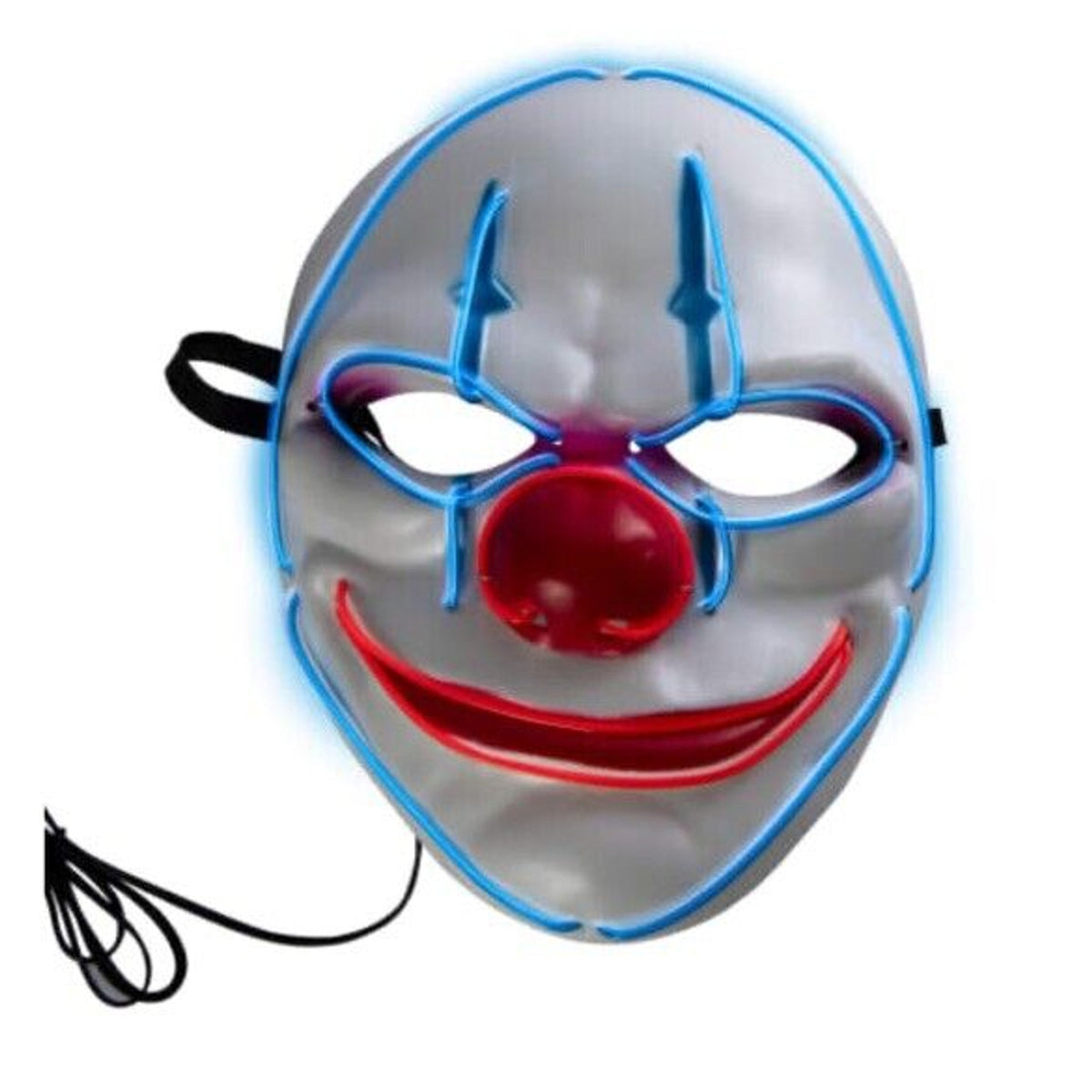 🔥Halloween LED Clown Mask BNWT🔥