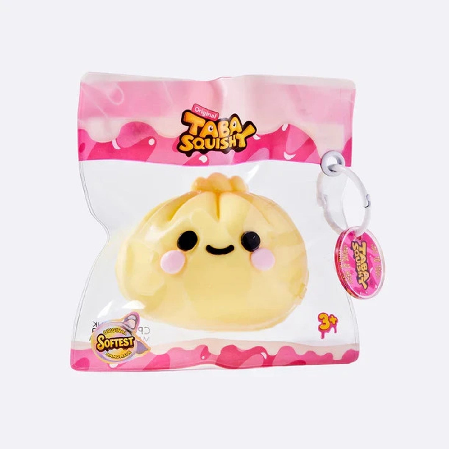 🔥Tabasquishy Pale Yellow Dumpling Squishy Squeeze Toy BNWT🔥
