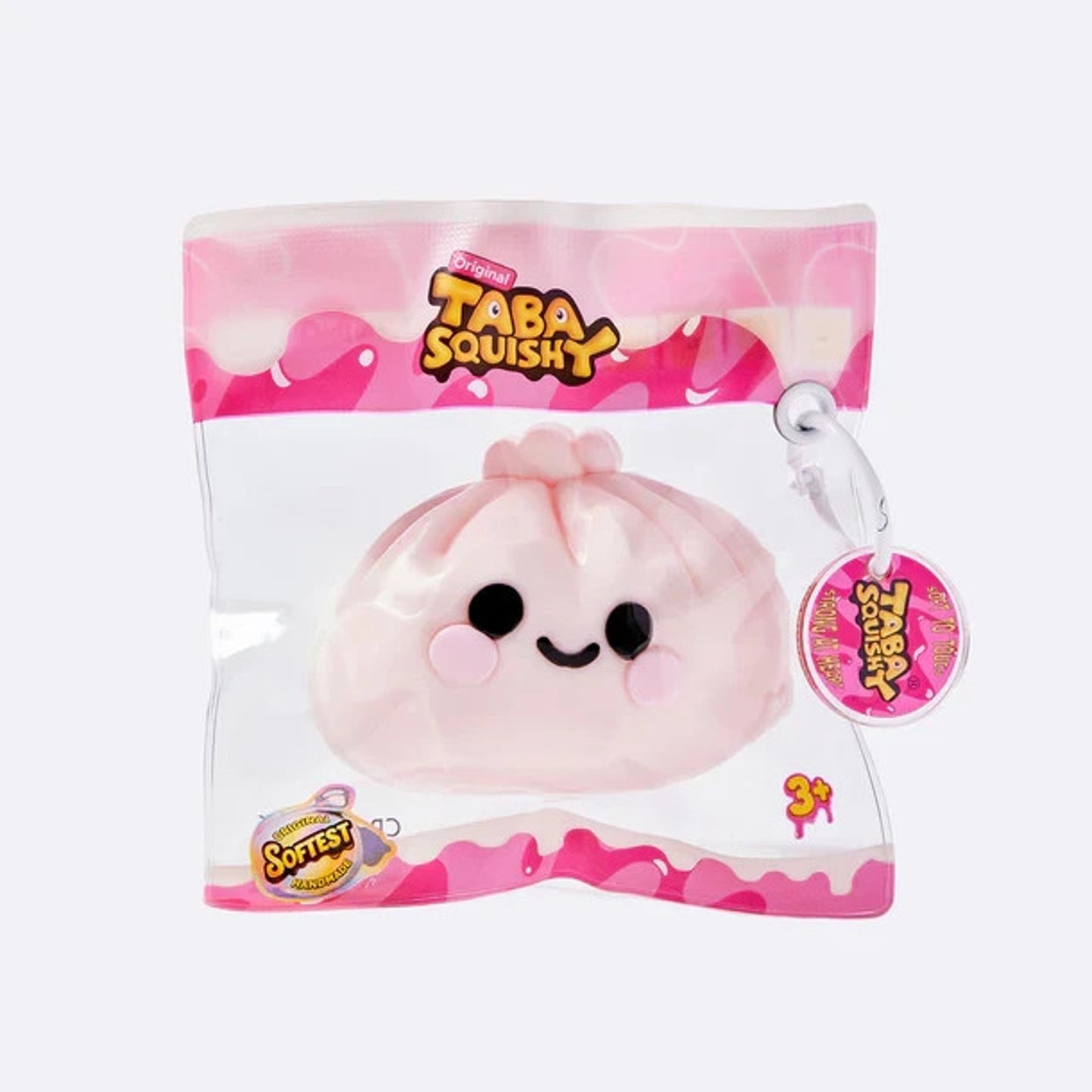 🔥Tabasquishy Pink Dumpling Squishy Squeeze Toy BNWT🔥