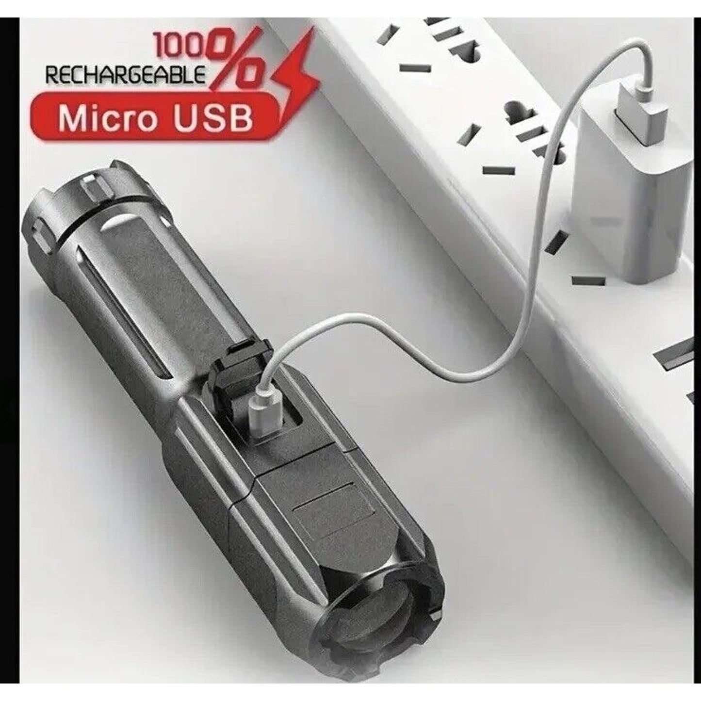 🔥2 High Lumens Mini Flashlights for Camping Hiking Walking Powerful Emergency🔥