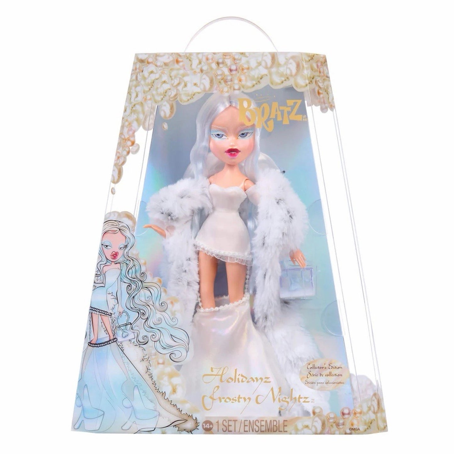 🔥Bratz 2025 Holidayz Frosty Nightz Cloe Collector Doll Premium Fashions BNWT🔥