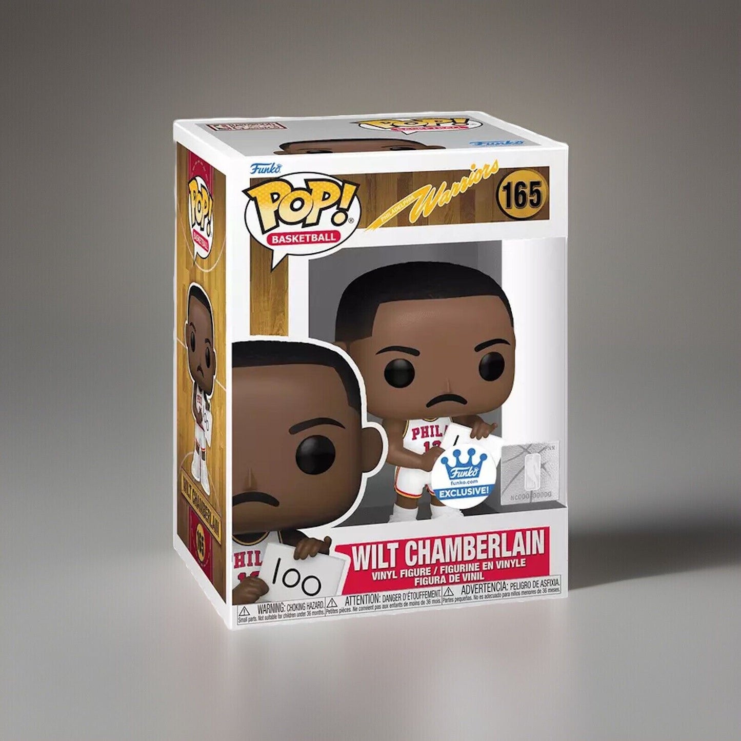 🔥Funko Pop! Wilt Chamberlain (1962 Warriors) NBA Golden State Warriors NWT💥