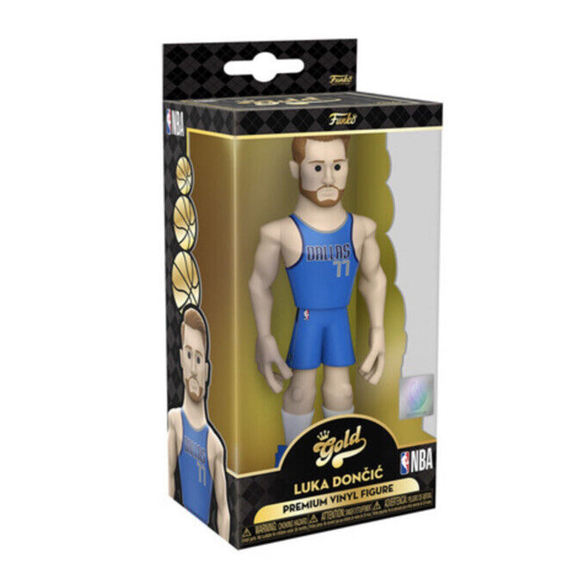 🔥FUNKO GOLD Premium Vinyl Figure 5" Luka Doncic BNWT🔥