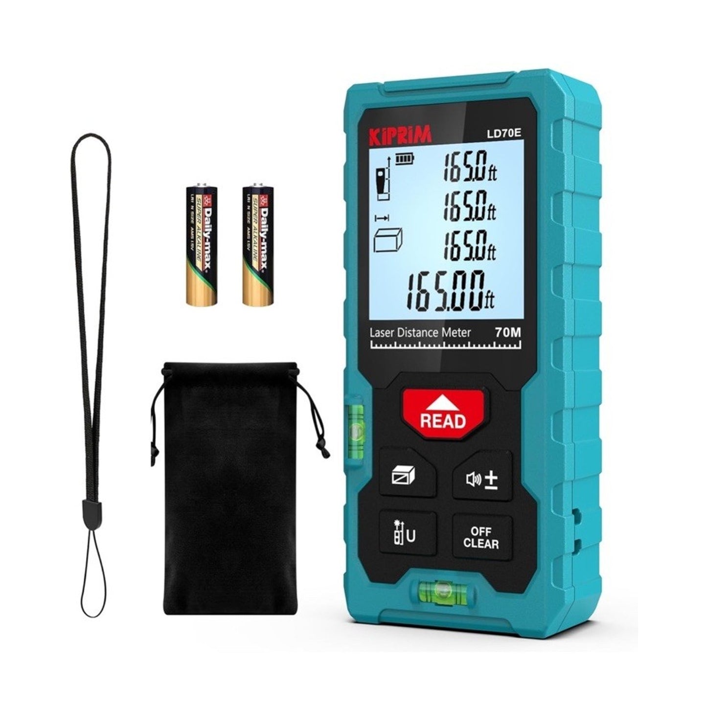 🔥Kiprim Laser Distance Measure High Accuracy 165ft Kiprim LD50E Laser BNWT🔥
