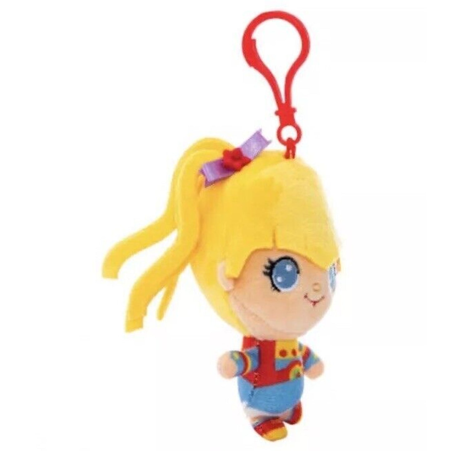 🔥CheeBee Rainbow Brite 4" PLUSH Backpack Clip Keychain BNWT🔥