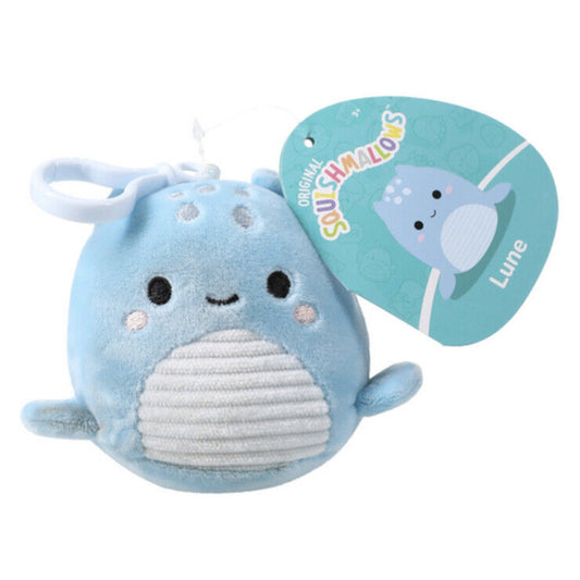 🔥Squishmallow Lune The Lochness Monster Clip 3.5” BNWT🔥