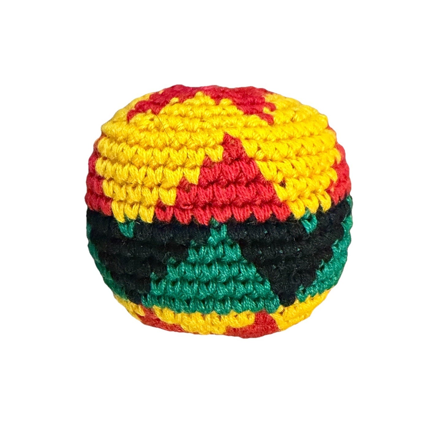 🔥World Footbag Boota Bag Crochet Hacky RED Star BNWT🔥
