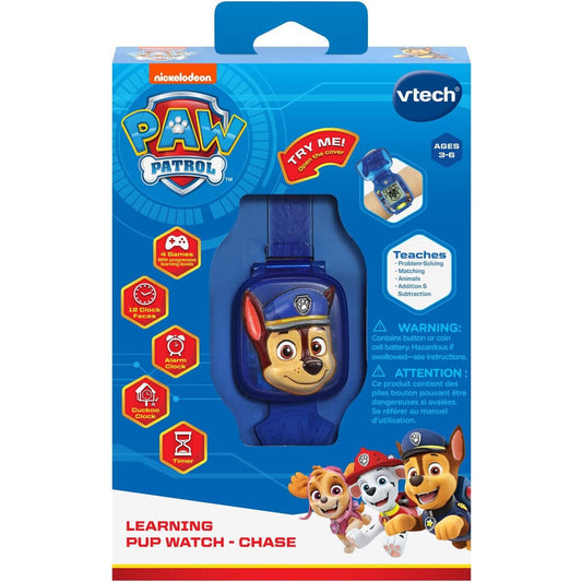 🔥VTech PAW Patrol Learning Pup Watch - Chase BNWT🔥