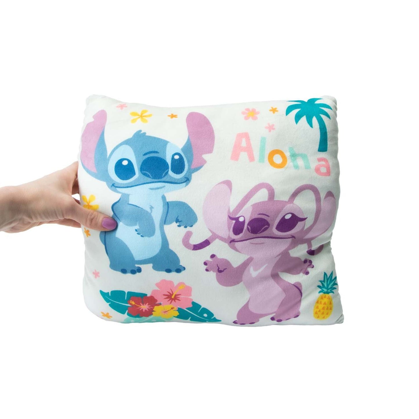 🔥Disney Lilo and Stitch Aloha Cloud Pillow BNWT🔥