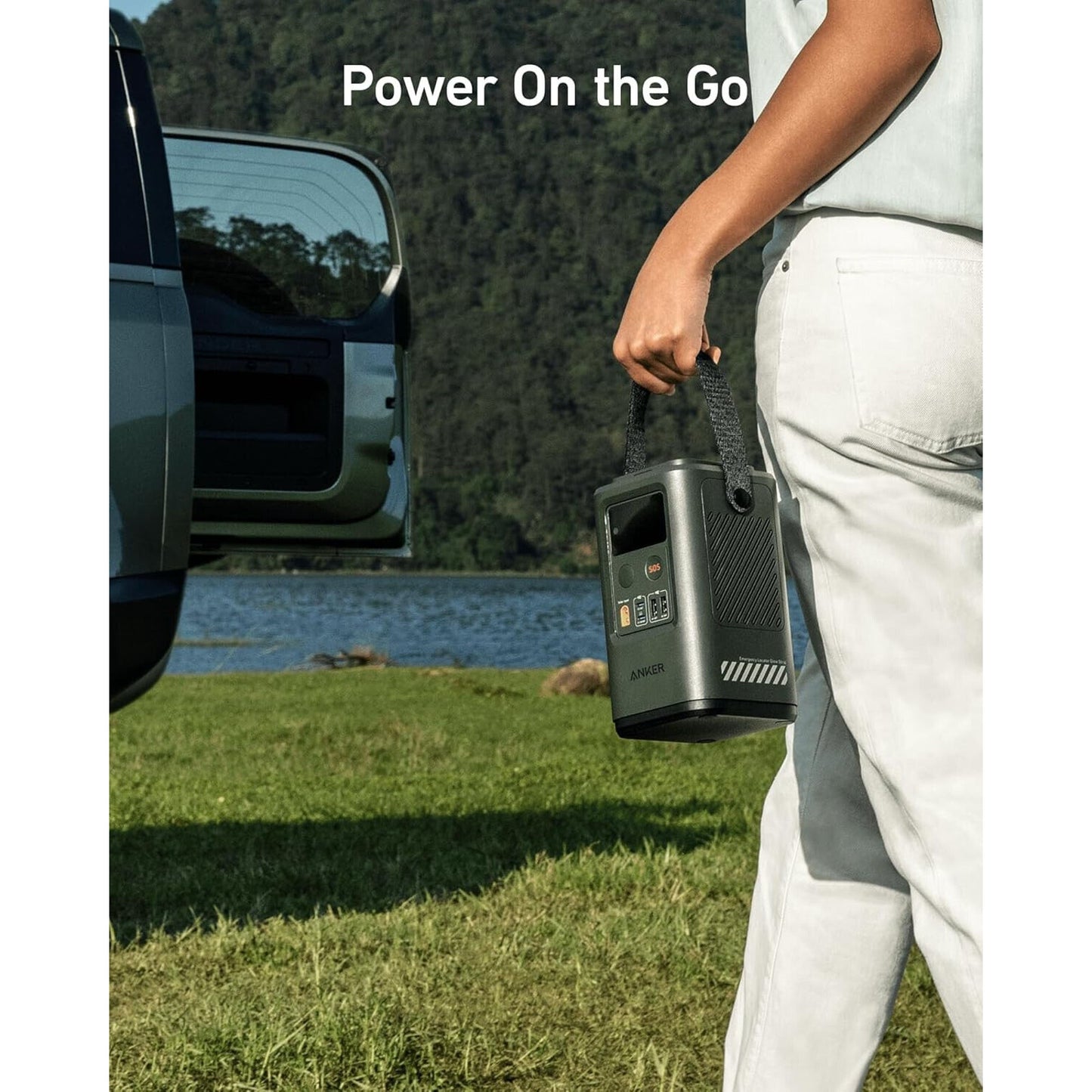 🔥Anker 192Wh Power Bank 60000mAh Charger Battery Emergency LED Lamp 60W🔥