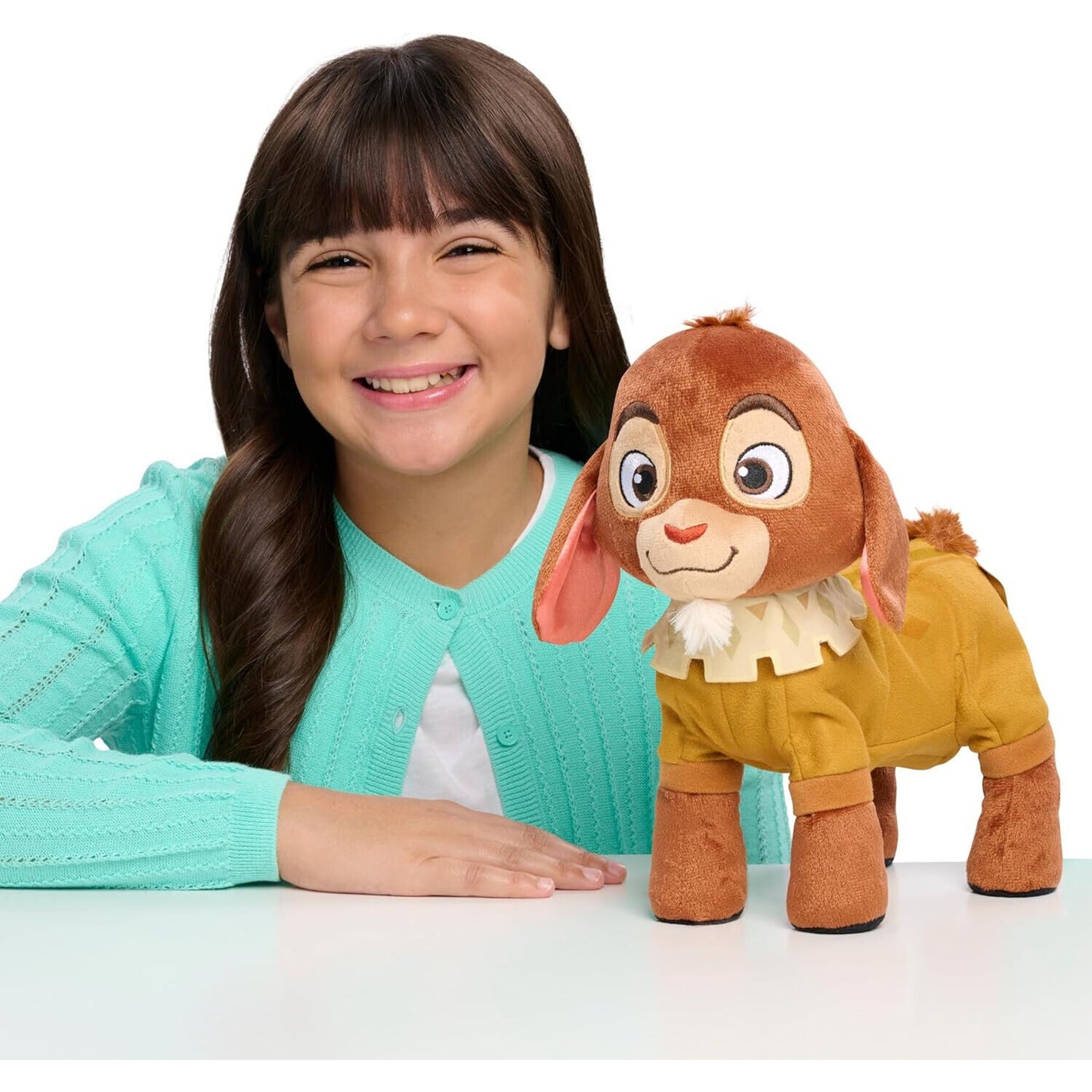 🔥Disney Wish Walk 'n Talk Valentino Plush Fainting Goat 11" Stuffed Animal🔥