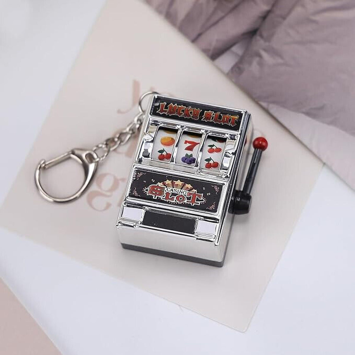 🔥Mini Fruit Game Machine Keychain Super Cool BNWT💥