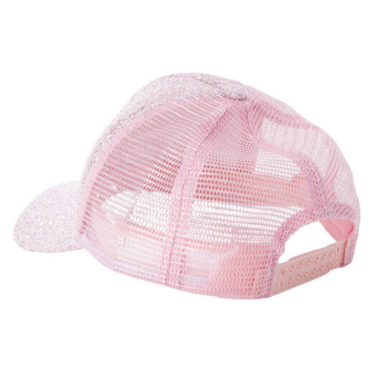🔥Pink Glitter Trucker Baseball Cap/Hat Barbie Colors HOT BNWT🔥