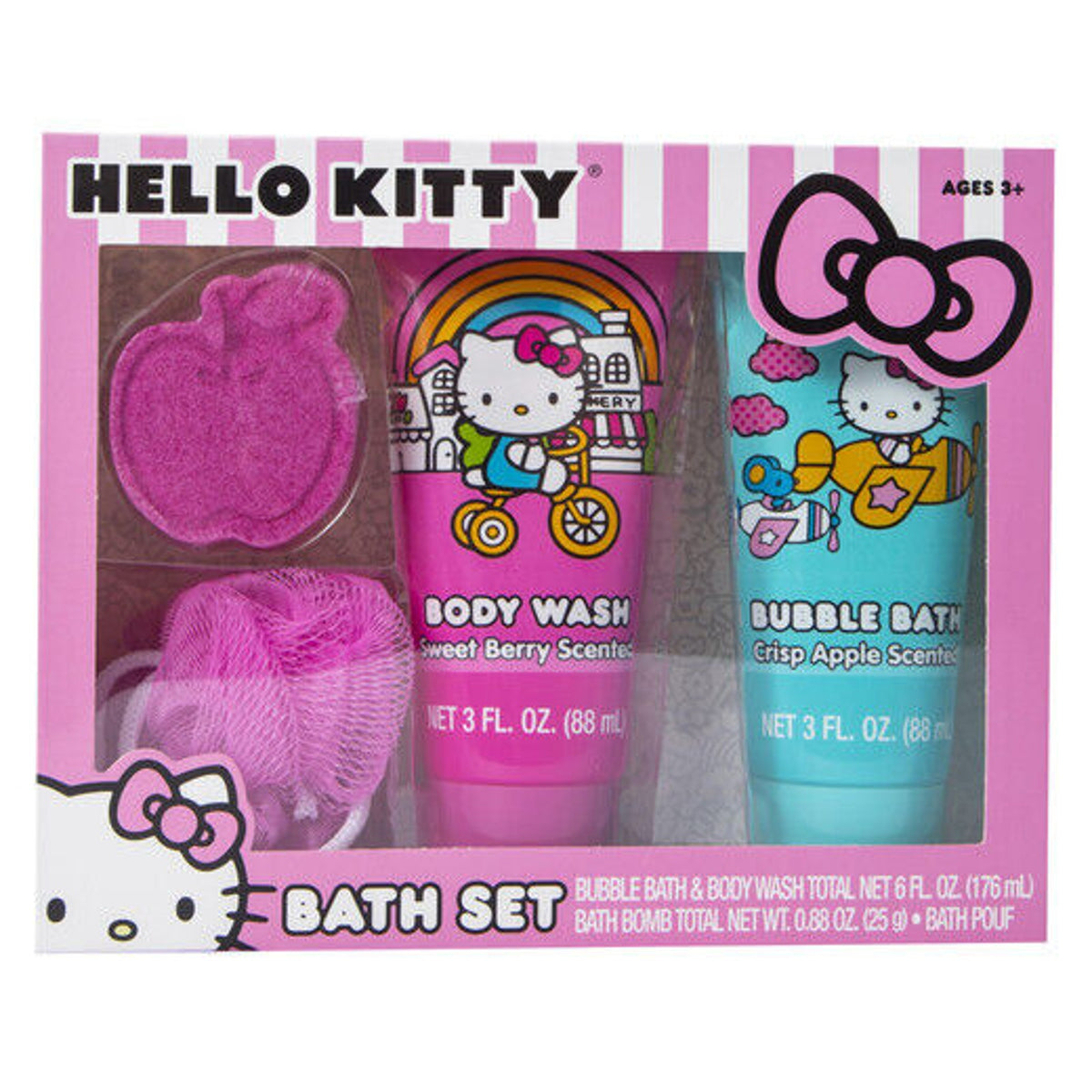 🔥Hello Kitty 4 Piece Set Soap & Scrub BNIB🔥