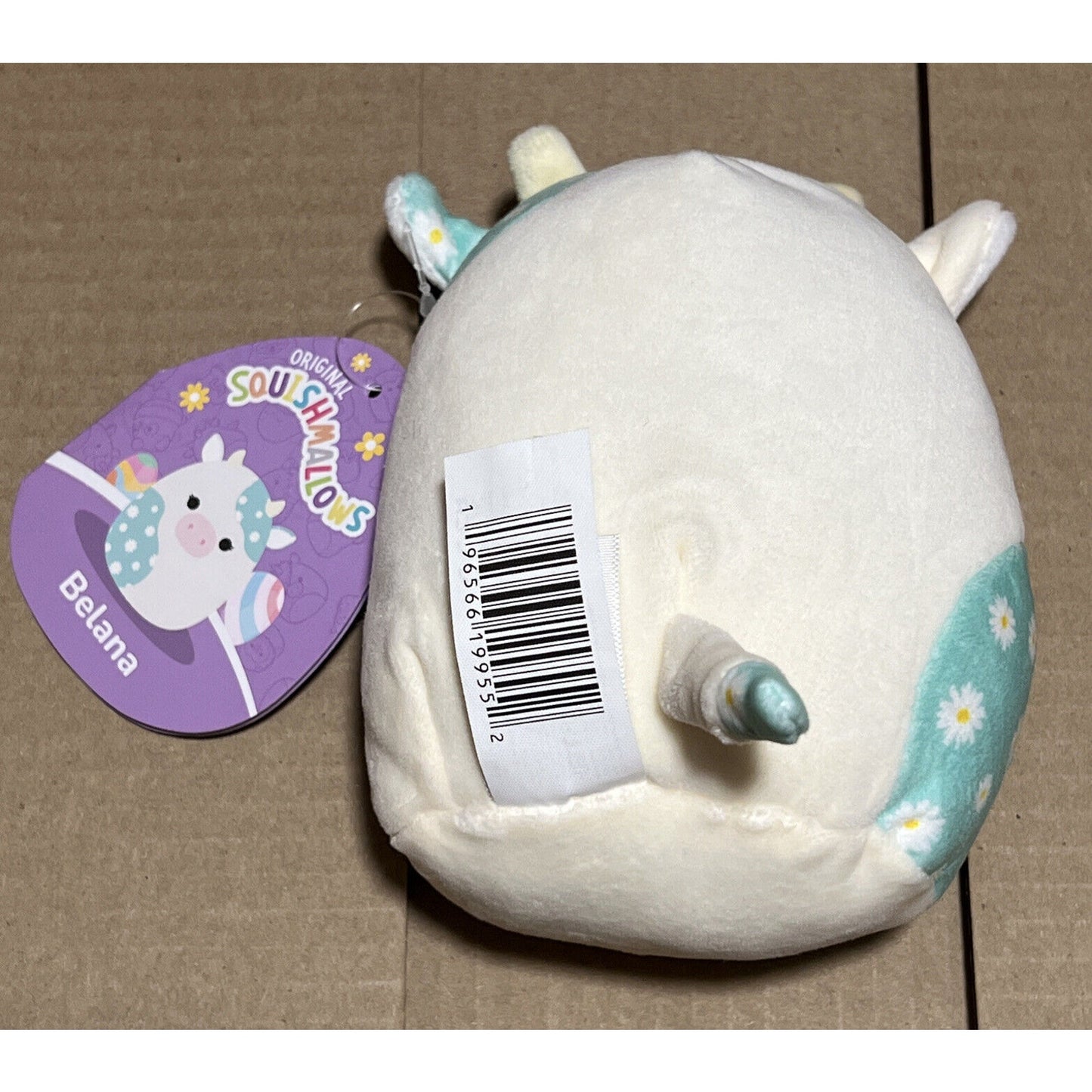 🔥Squishmallow Easter 2021 Belena The Blue Cow 5” In Hand Super Cute HTF BNWT🔥