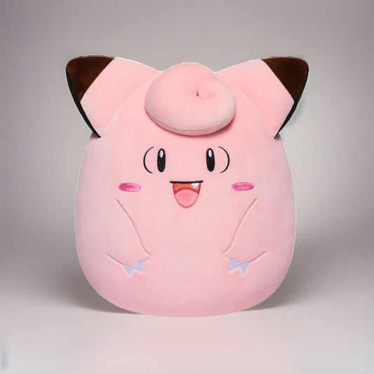 🔥Squishmallows Pokémon Clefairy 10" Plush Kellytoy Ultra Soft BNWT🔥