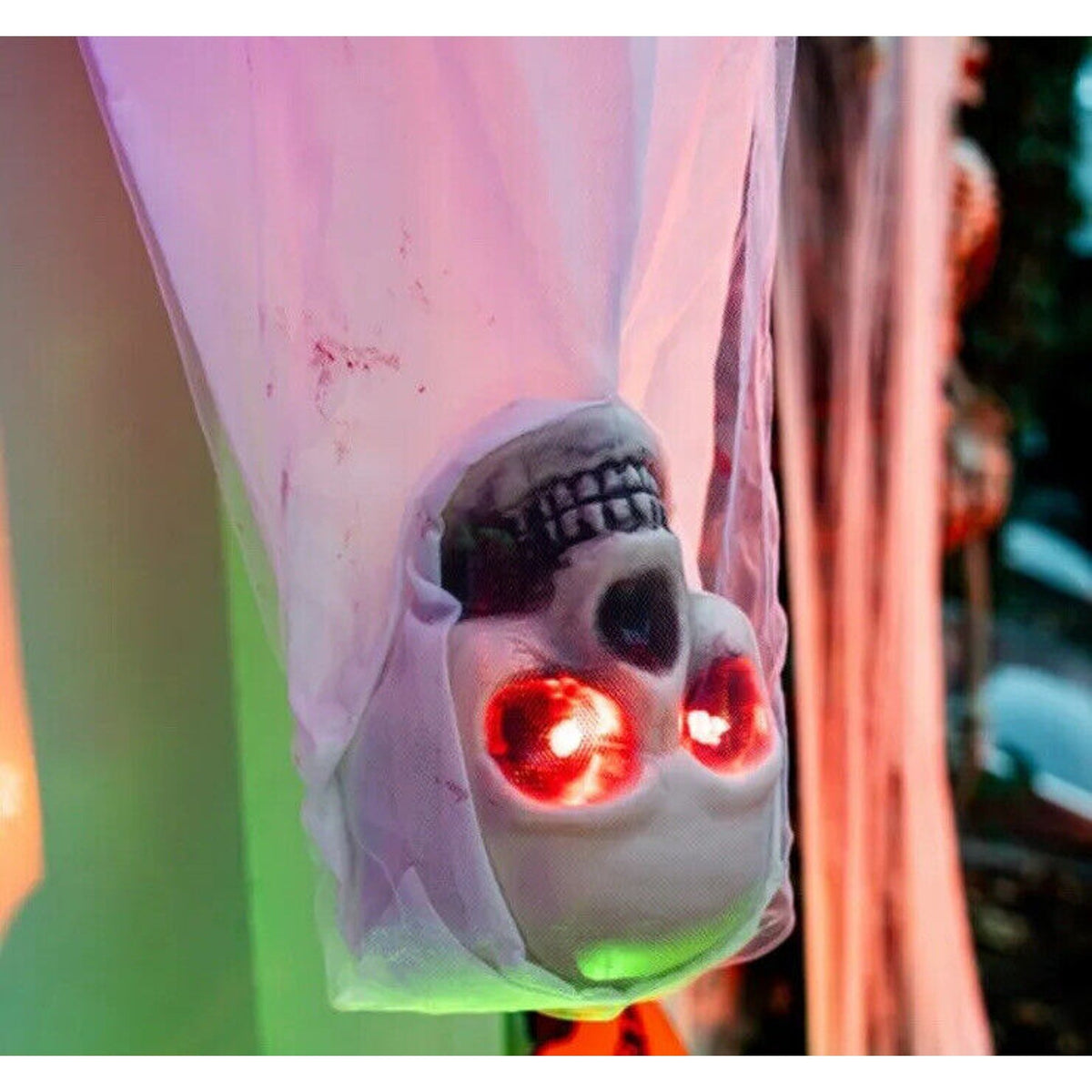 🔥Sound Activated 5FT Hanging Corpse Dead Victim Props Halloween Decor BNIB🔥