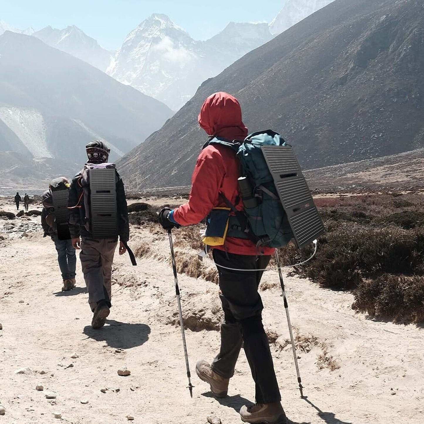 🔥20W Solar Panel Charger 5V USB-A USB-C Output Portable Foldable Small Pro💥