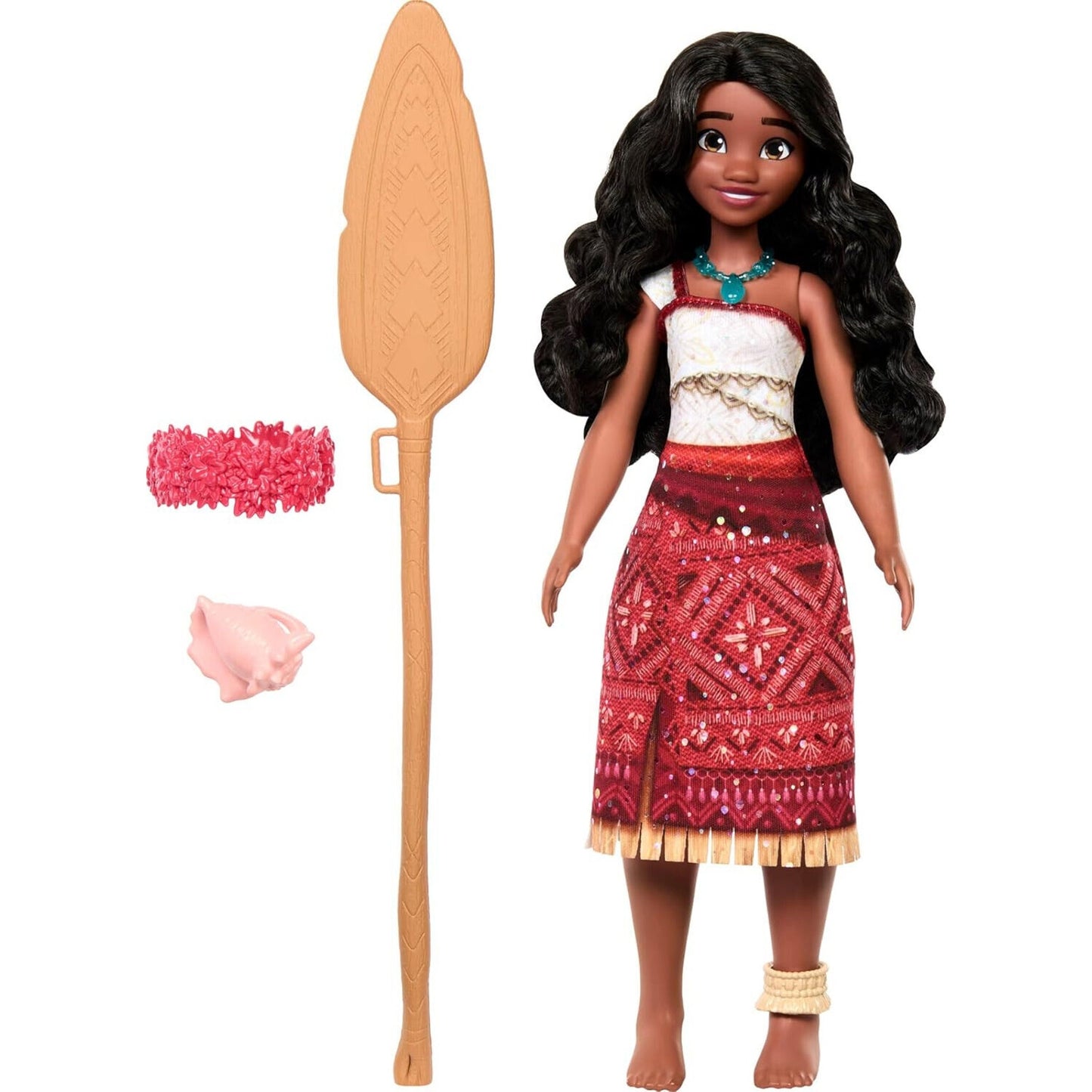 🔥Disney Moana 2 Singing Adventure Moana Doll with Signature Outfit & More NWT🔥