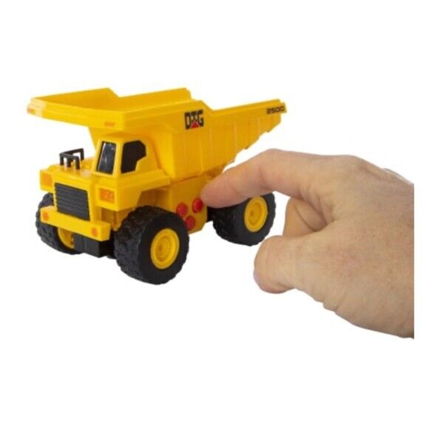 🔥Maxx Action Dump Truck Const Vehicle 5" Toy Moving Parts Sounds Lights BNWT🔥