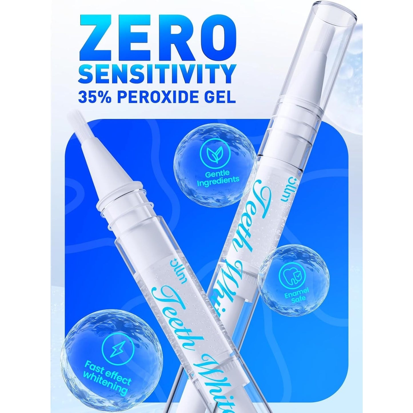 🔥Teeth Whitening Kit for Sensitive Tooth: Professional Whitening Gel Pens NWT🔥